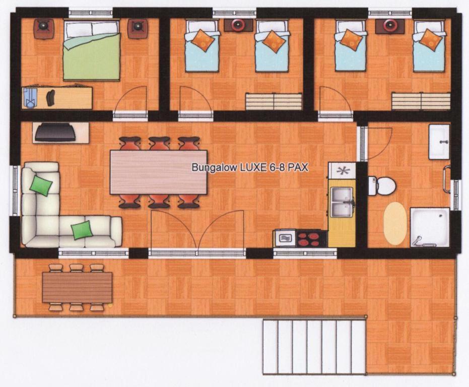 Bungalows Nou Camping La Guingueta D'Aneu Quarto foto